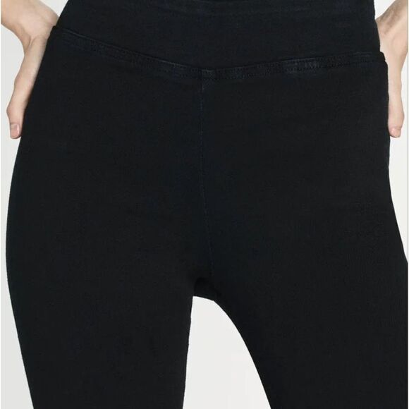 Frame The Jetset Crop Mini Boot in Sheen Noir BEST SELLER SZ 0 NWT $198 - Picture 8 of 9